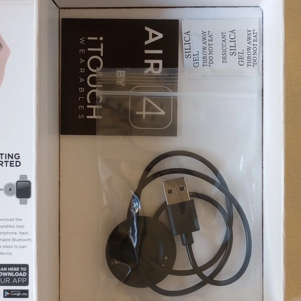 NWT iTouch Wearables Air 4 Smartwatch Blush